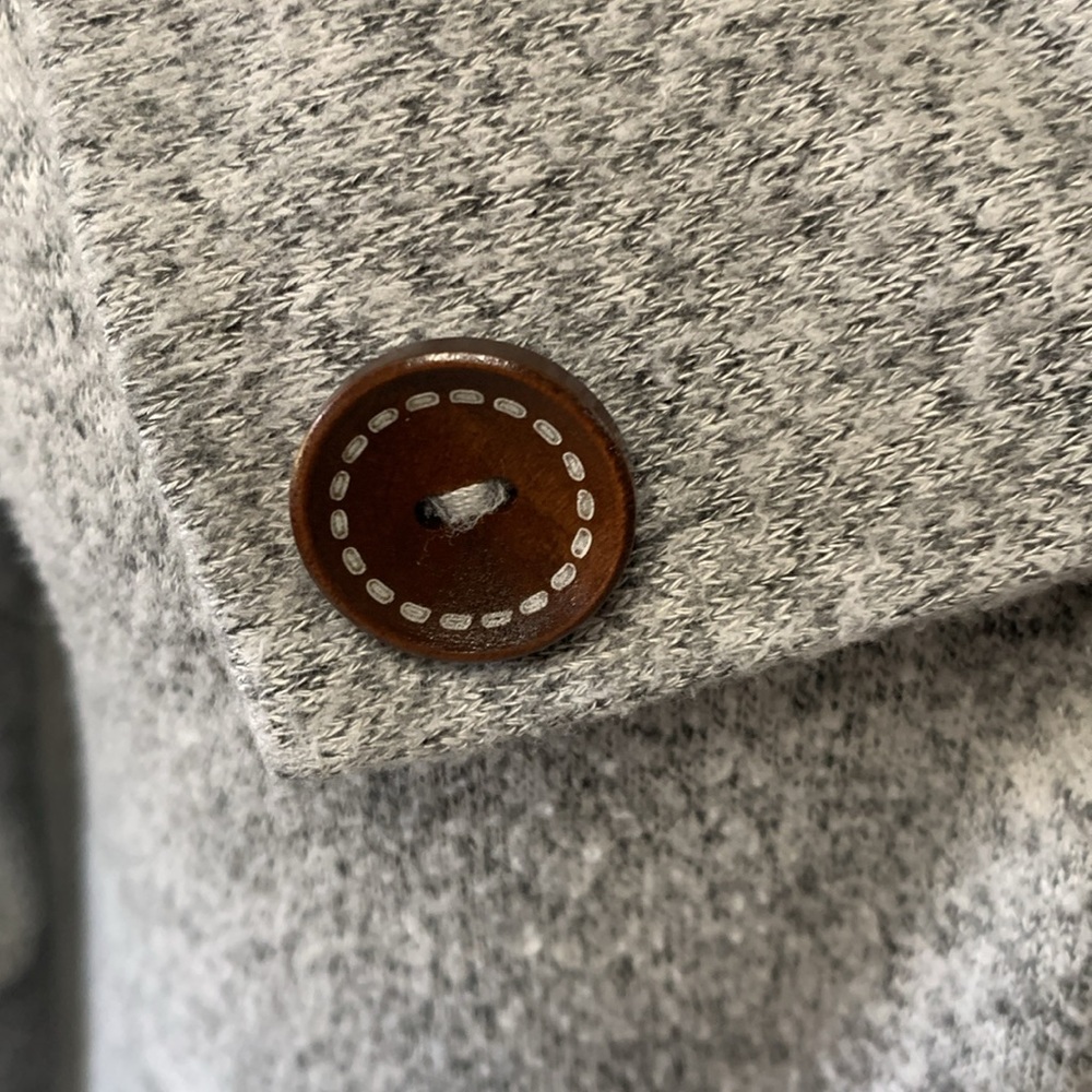 Misia Split Button Collar Knit Long Sleeve Sweater Women's Size Small - Picture 3 of 9